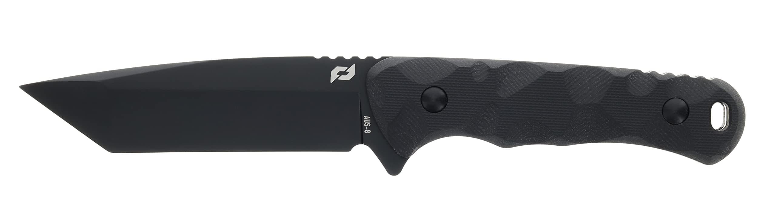 Delta Class Rigime Fixed Blade 8.5in with 3.83in AUS-8 Steel Blade and G-10 Handle for Hunting, and Bushcraft