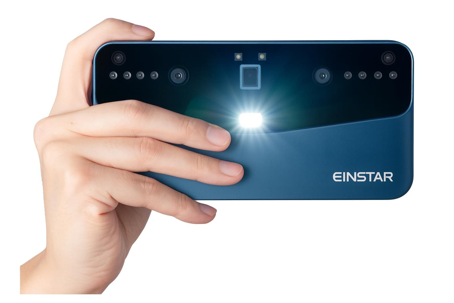 Einstar Vega 3D Scanner - 48 MP, 6.4'", 2K OLED, Built-in 5000mAh Battery, 8-core CPU, 2.4GHz, 32 GB LPDDR4 Memory, High Resolution, Handheld & Wireless Scanner, Portable Scanners, 3D Printers Tools