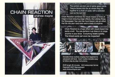 Andrew Mayne Chain Reaction DVD