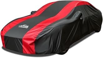 Heavy Duty Waterproof Car Cover for Automobilies, Outdoor All Weather Full Exterior Covers Windproof Rain Snow Sun Dust Heat UV Protection, Universal Fit for Sedan (203-208 inch)