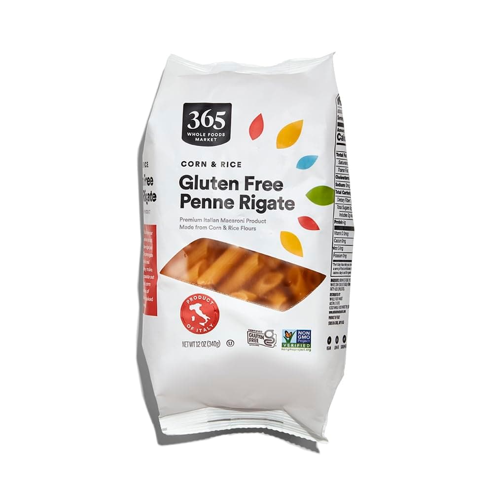 Corn & Rice Penne Rigate, 12 Ounce