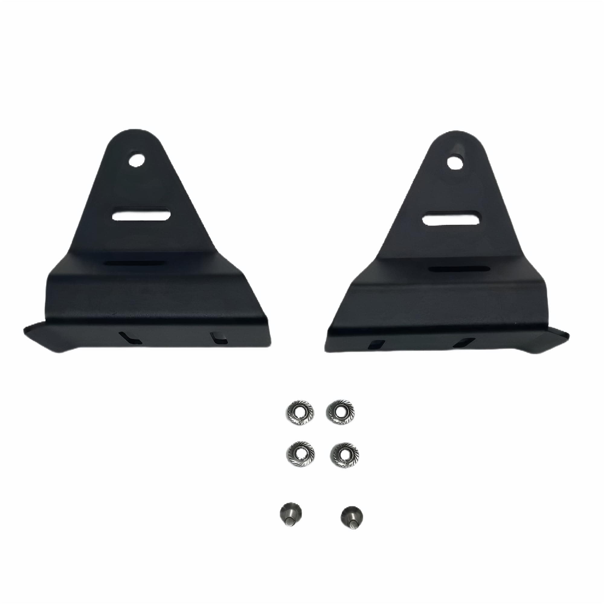 Tritrust 2021-2024 Ford Bronco 2/4 Door Upper Windshield 42" Light Bar Mounting Bracket Black