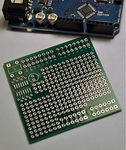 3/Pk Datak Protoboard Shield for Arduino Uno, FR-4 Fiberglass Substrate