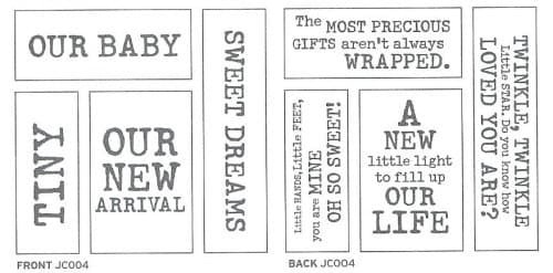 Rubber Stamp--Double Sided