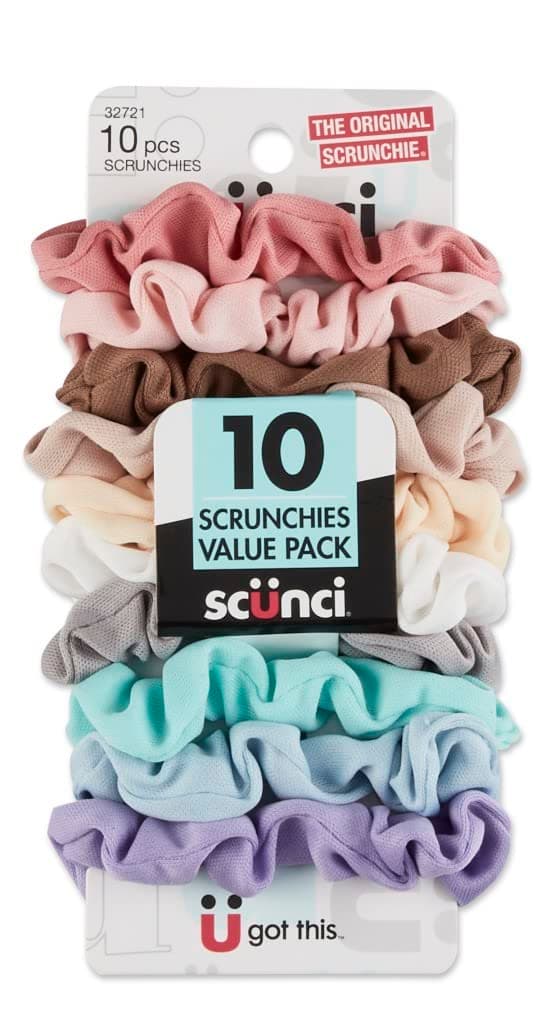Value Pack No Damage Scrunchies - 10 Pcs.