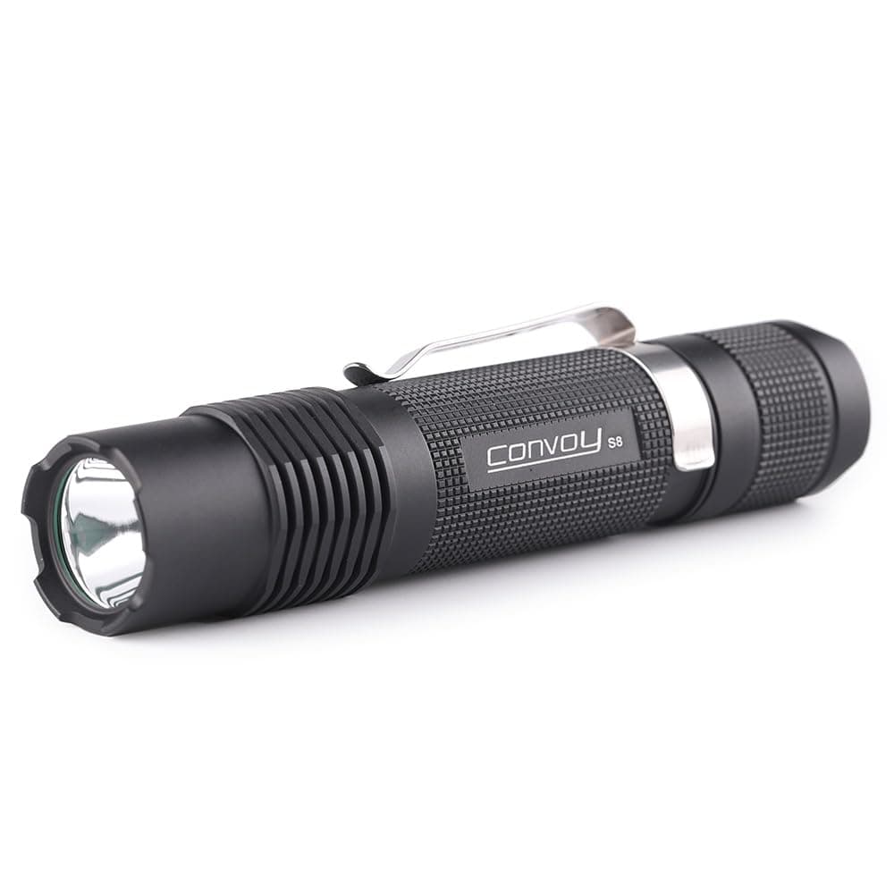 Convoy S8 KW CSLNM1.TG Flashlight,Long Range,Powerful Thrower,EDC (no Battery)