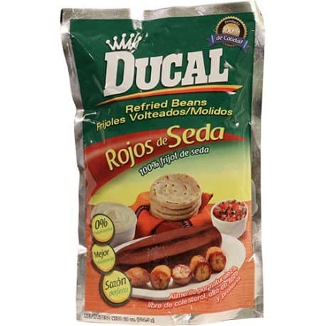 Ducal Refried Beans 28 oz Rojos de Seda
