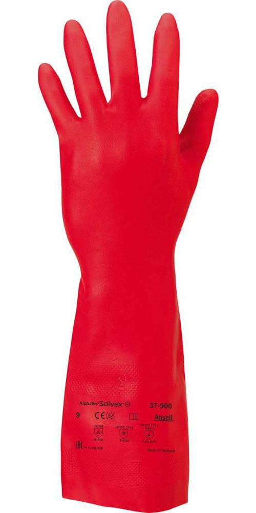 37-900 Solvex Red Gloves Size 10