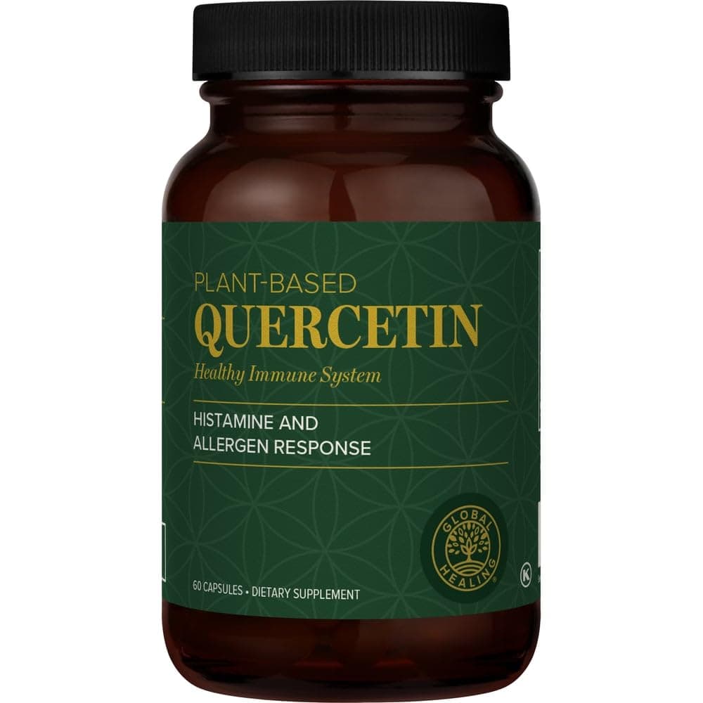 Quercetin 250 mg Supplement to Support Immune System, Includes QuerceFIT Without Bromelain & Zinc (60 Capsules)