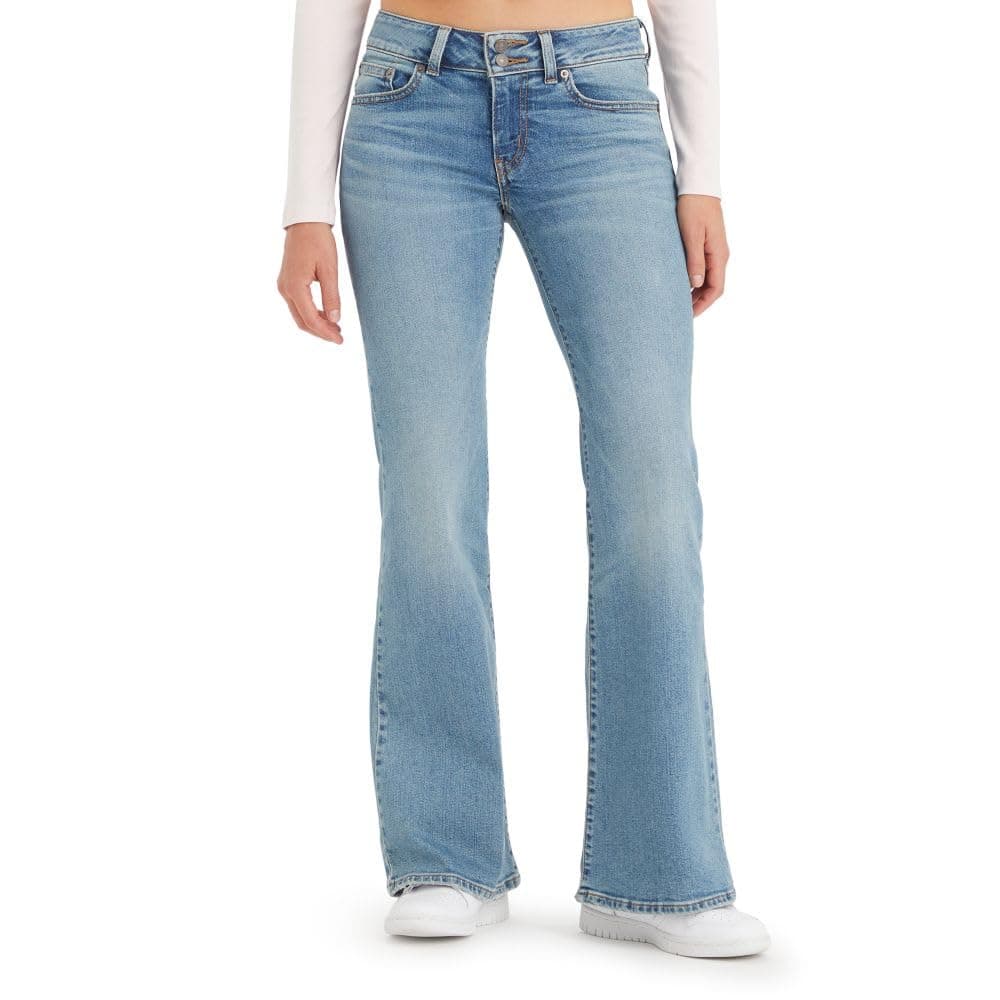 Womens Superlow Flare Jeans