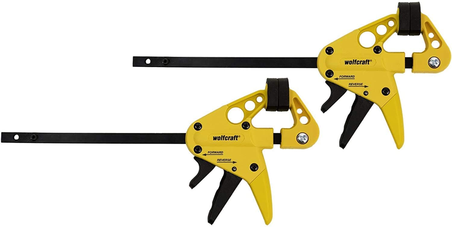 Wolfcraft 3455416 4-3/8” Micro bar Clamp 2 Pack