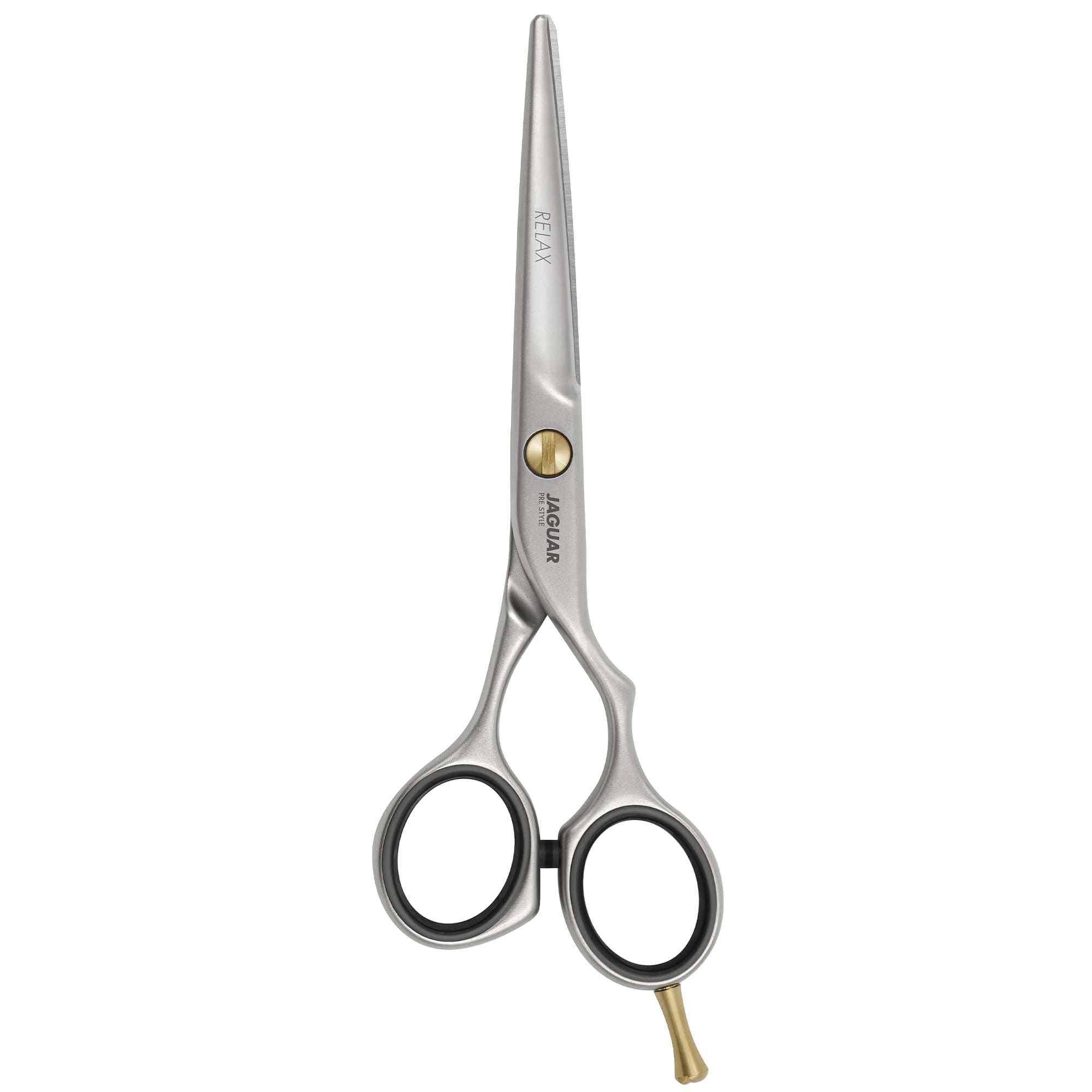 Shears Pre Style Relax 5.5 Inch Offset Design Professional Ergonomic Steel Hair Cutting & Trimming Scissors for Salon Stylists, Beauticians, and Barbers
