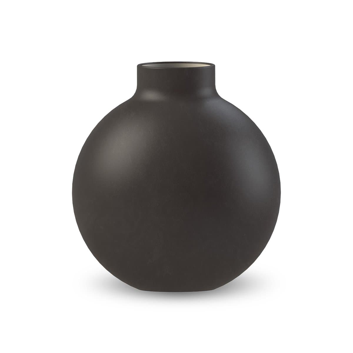Cooee Design Collar Vase 12cm Black