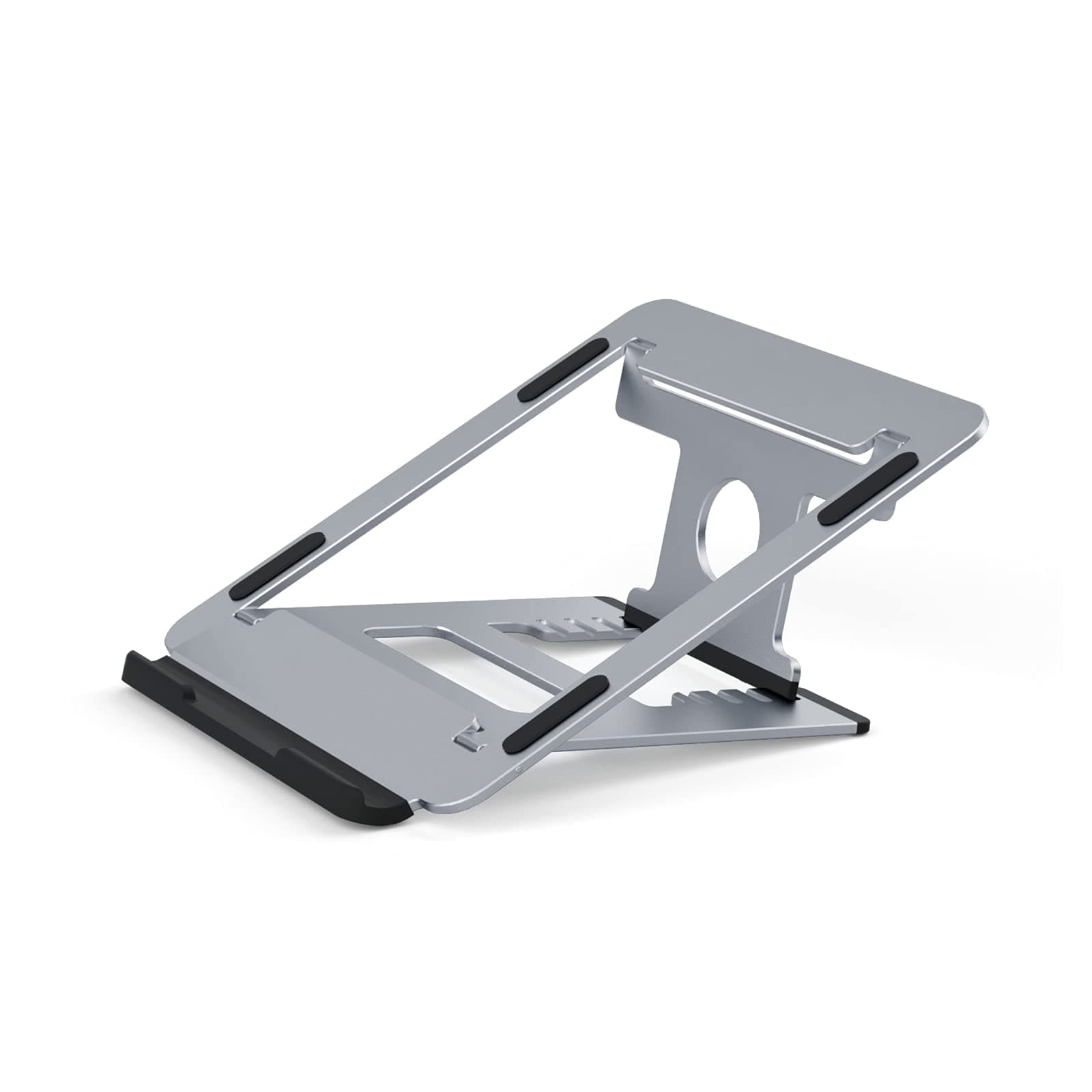 Laptop Stand, Foldable Multi-Functional Aluminum Ergonomic Portable Laptop Riser, Adjustable Stand Holder for Laptop MacBook Pro/Air, HP, Dell, Lenovo, Samsung, Acer, Huawei MateBook