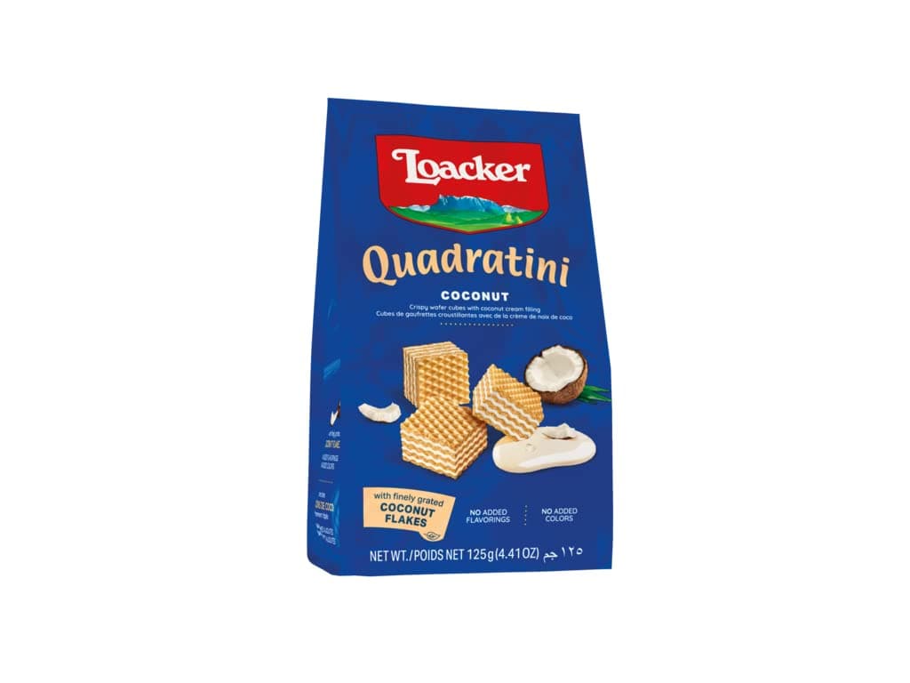 Quadratini Coconut - 125 g