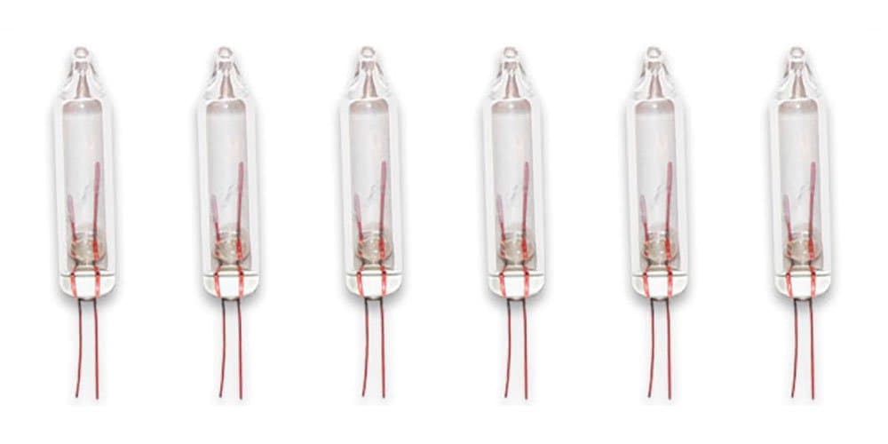 2.5 Volt Mini Christmas Replacement Light Bulbs, Incandescent, White for Pre-Lit Artificial Christmas Trees (200)