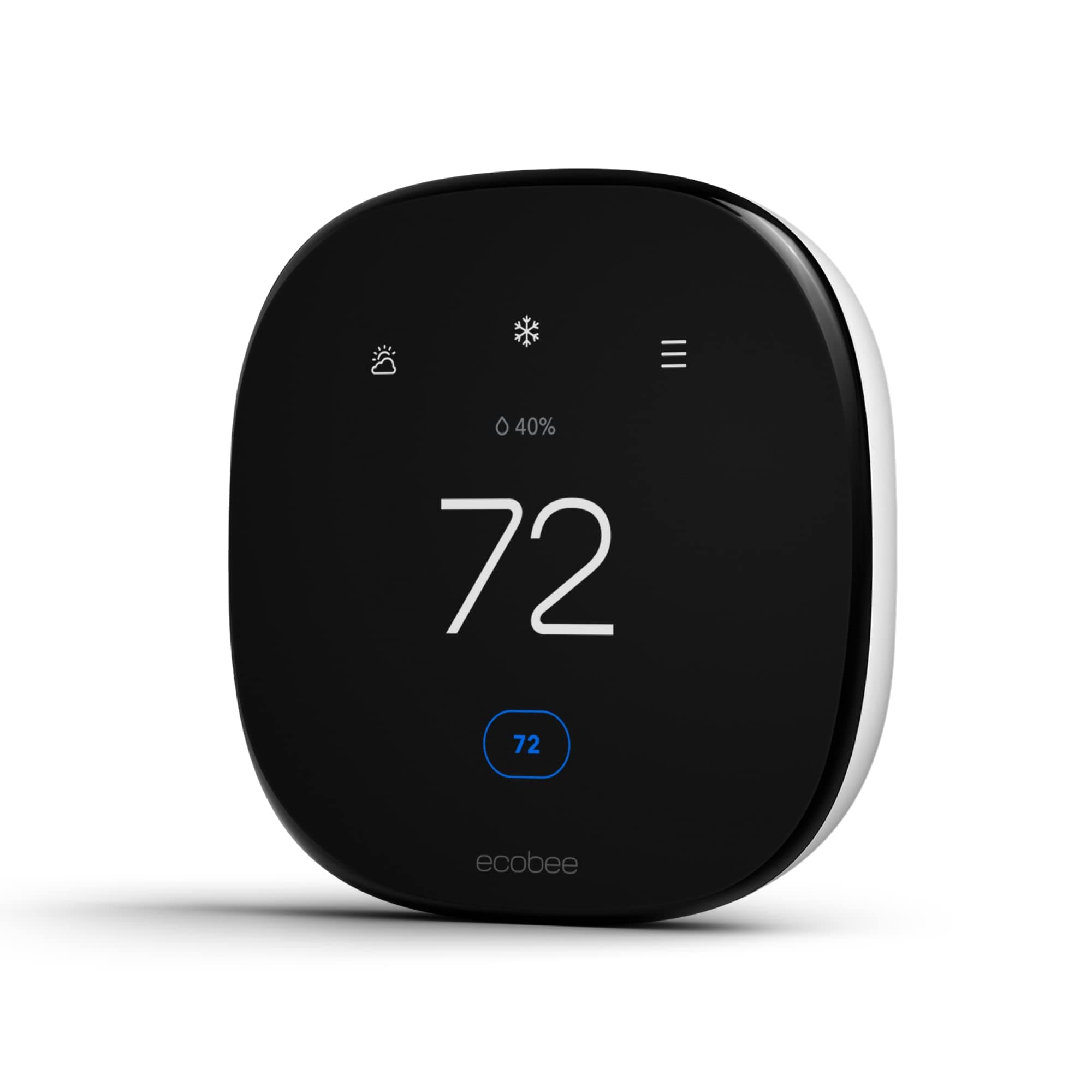 Smart Thermostat Enhanced 6th Gen Without Sensor Black EB-STATE6L-01