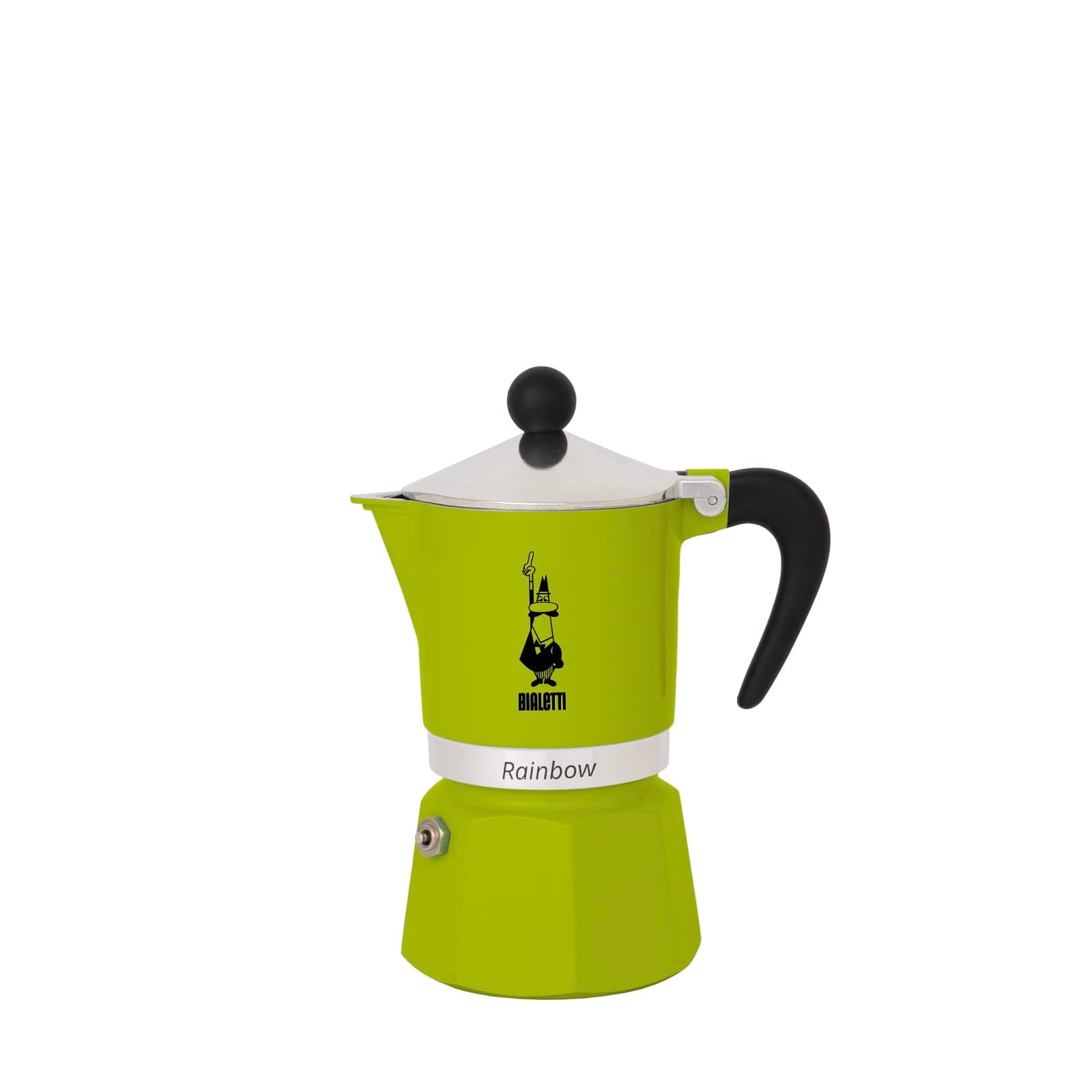 Bialetti Moka Express Rainbow (Green, 3 Cups)