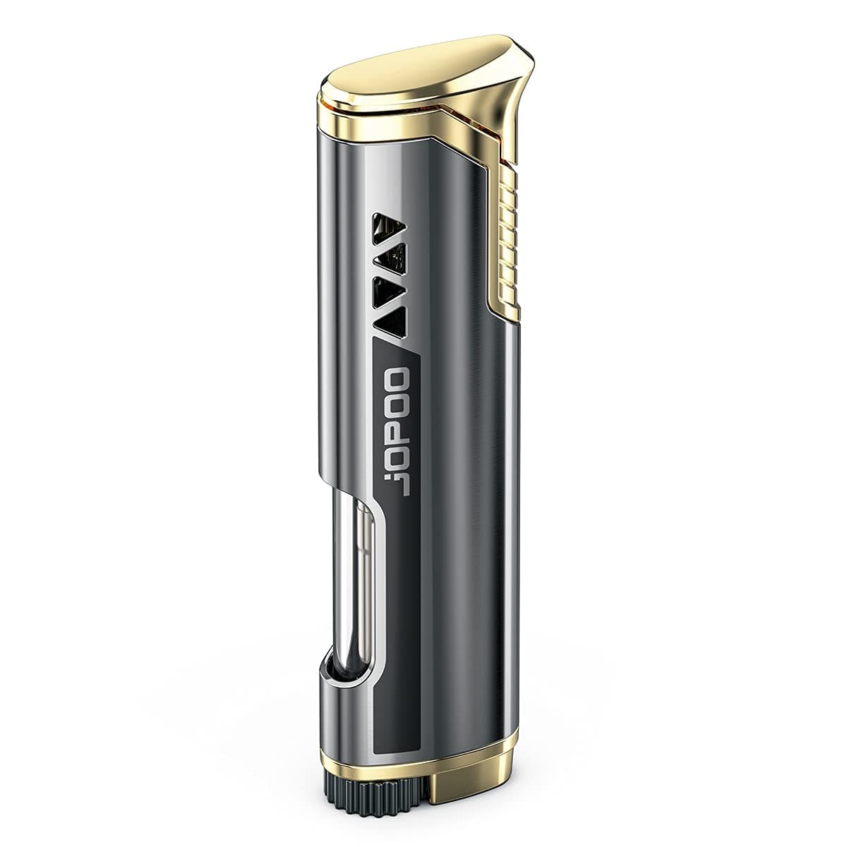 Windproof Jet Flame Turbo Torch Lighter Butane Refillable (Sold Without Gas)
