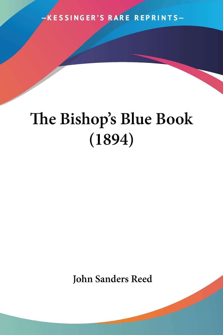 The Bishop's Blue Book (1894)