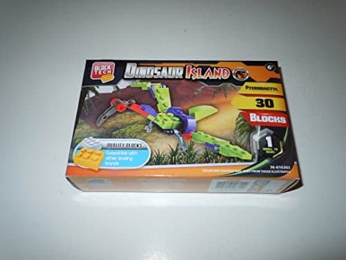 Block Tech Dinosaur Island Pterodactyl 30 Pieces