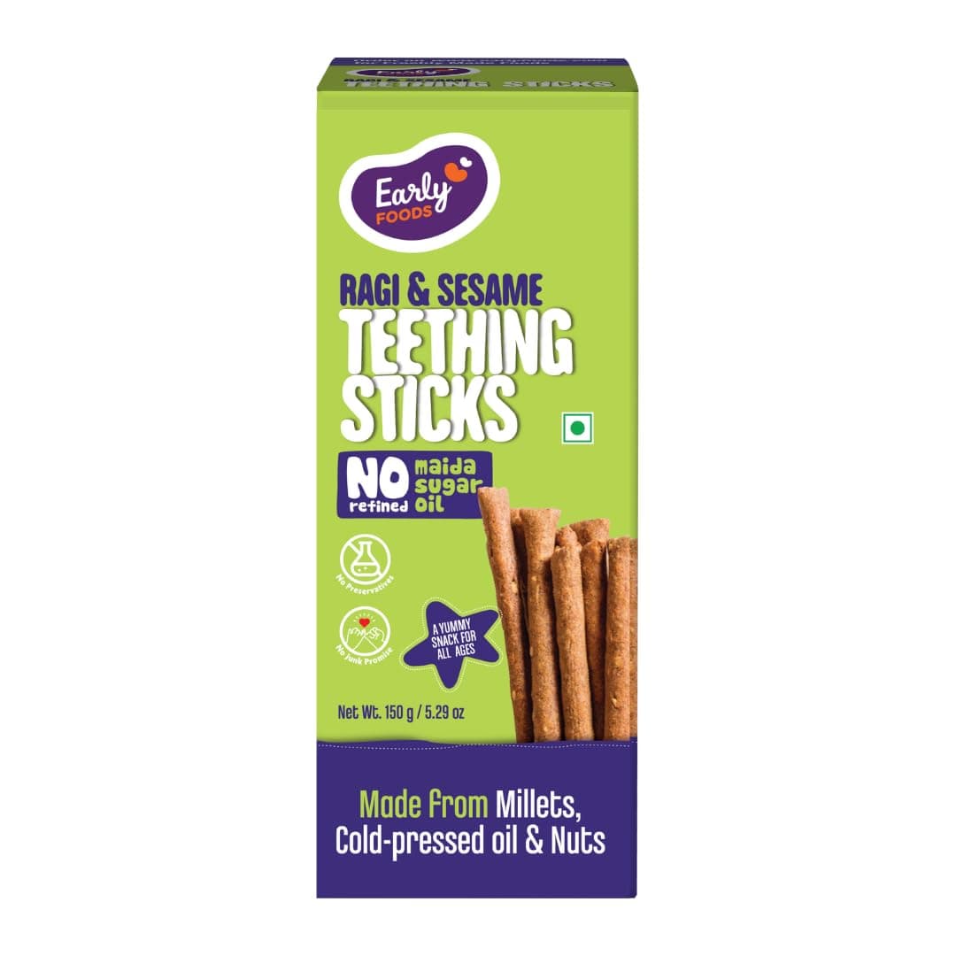 Early Foods Ragi & Sesame Teething Sticks