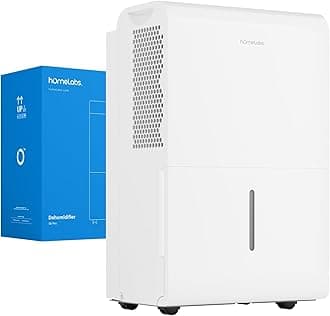 Dehumidifier for Home, Office, Basements with Powerful Moisture Removal, Humidity Control, Auto Shut-off, Quiet Operation - 7,000 Sq Ft Wi-Fi (50 Pint MAX 120 Pint at 95°F, 90% RH)
