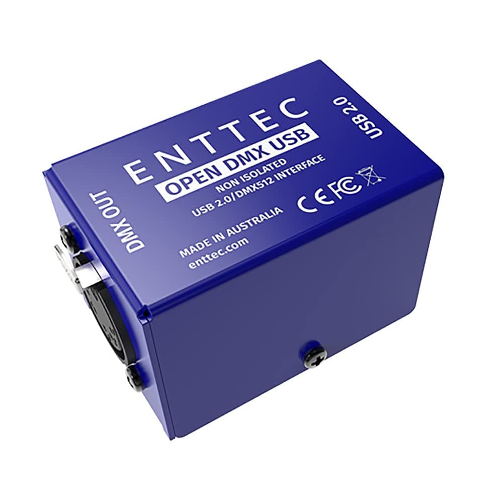 Enttec Open DMX USB 70303 Lighting Interface - Open Source/Hardware Only - Entry Level Model