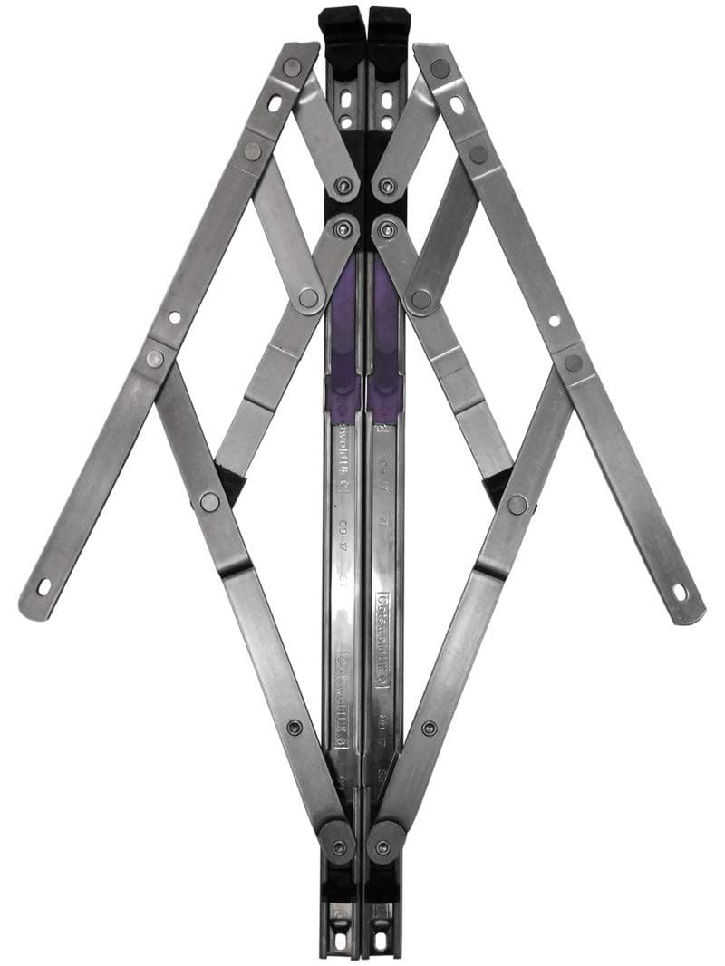 Cotswold Sinidex 12 Inch Fire Escape Easy Clean Window Hinge 13 Stack