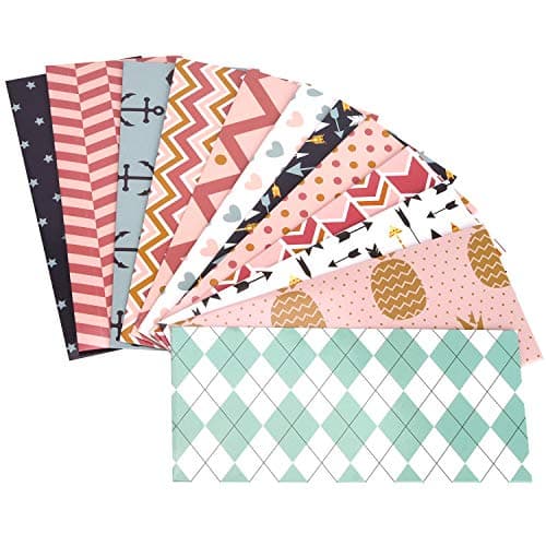 SUKKI Cash Envelope System, 12 PC Waterproof Budget Envelopes for Saving Money plus 12 Budget Sheets with Carry Pouch, Cash Budget Envelopes with Budget Sheets for Cash Budgeting（Gray Felt Bag)