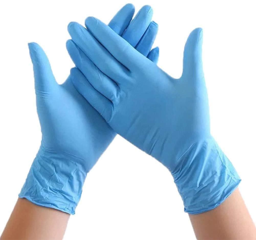 XVSSAA 50/100 Pcs Nitrile Rubber Gloves