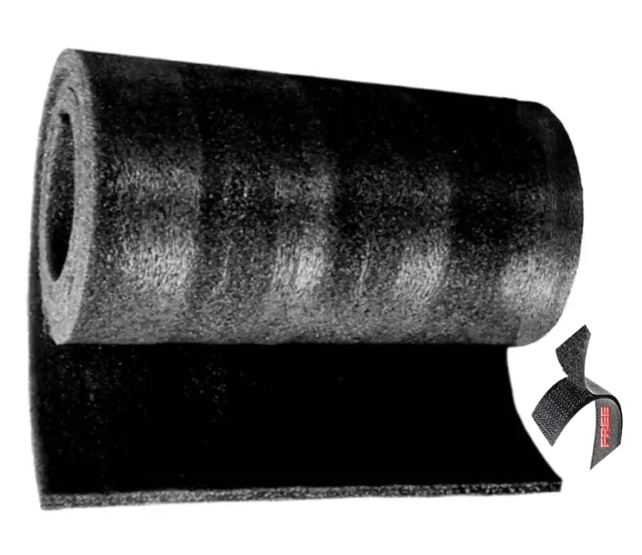 Packaging Black EPE Foam Roll 12 mm Thickness (4.5 Feet X 25 Meter Length) Pack of 1 Roll