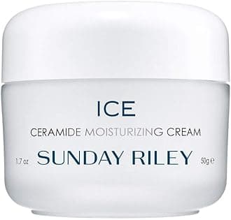 Sunday Riley Ice Ceramide and Vitamin F Moisturizing Face Moisturizer Dry Skin Cream