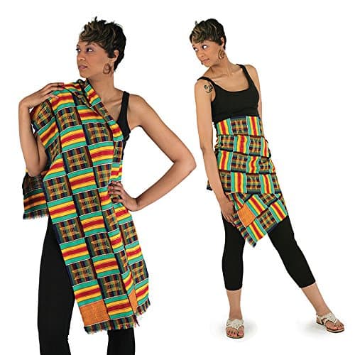 Hand Spun Kente Fabric Sheet