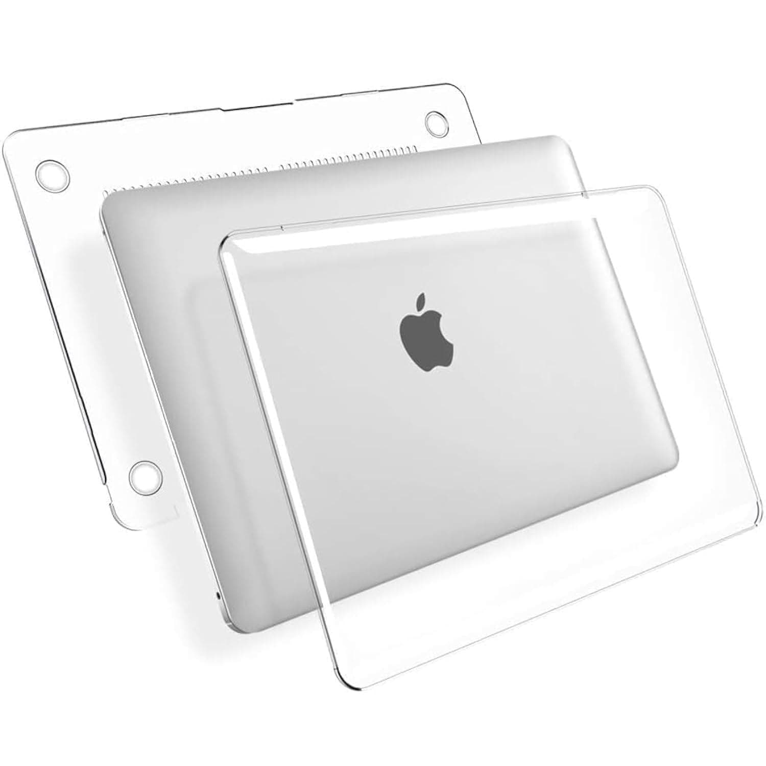 13.3 Inch Laptop Case | Cover | Hard Shell Protector Compatible for Apple MacBook 13 Inch 2020/2019 / 2018 Mac Book Air M1 A2337 A2179 A1932 (Transparent)