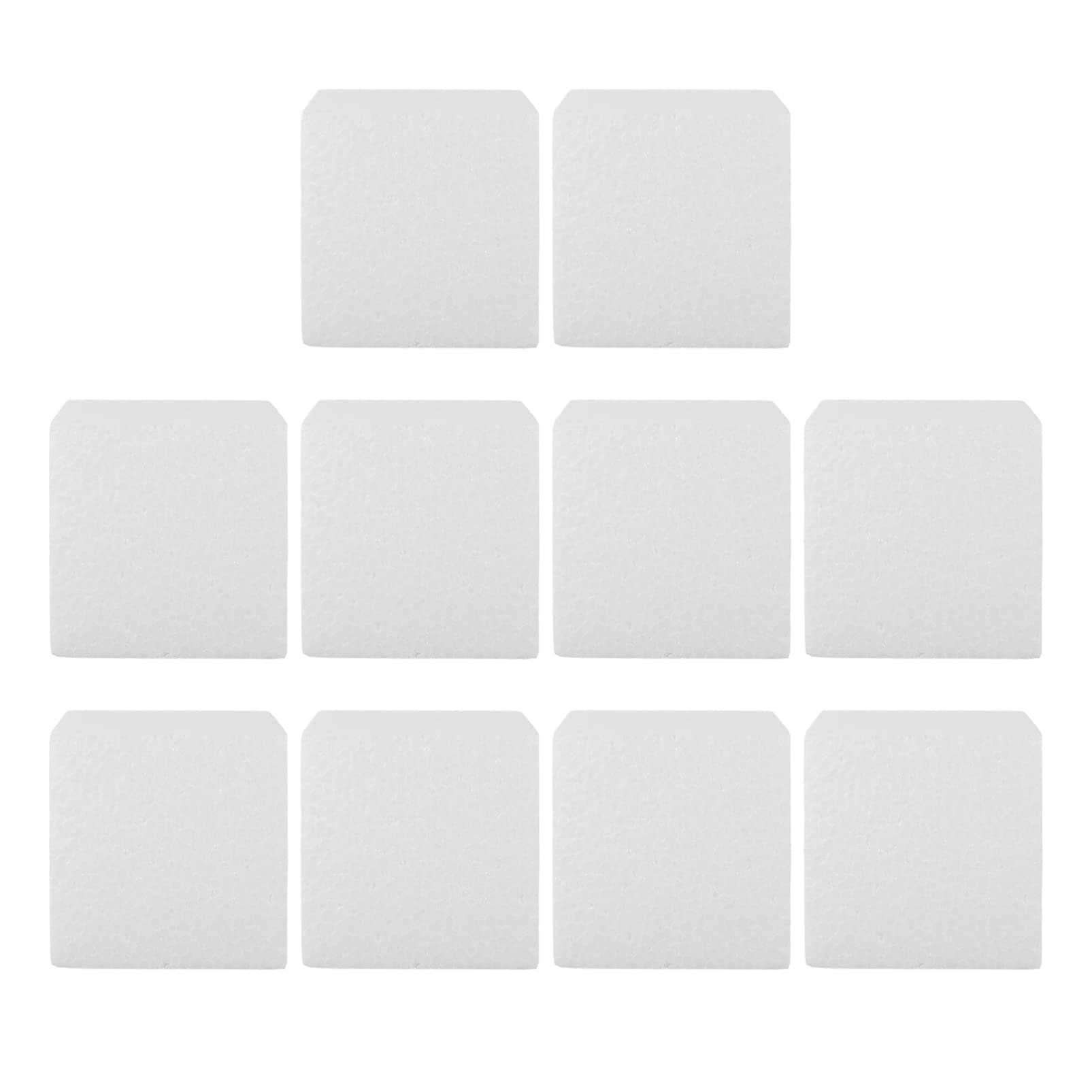 Craft Foam Blocks Square Polystyrene Bricks White Foam Cubes 20pcs 3 Inch for DIY Art Projects Flower Arrangements Models Cake Decorations
