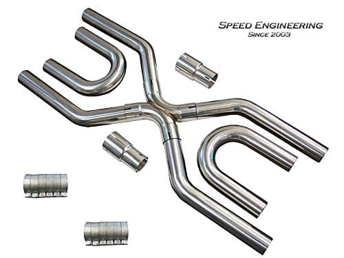 Universal 2 1/2" Exhaust Builder Kit (304 Stainless) LS Engine Swap