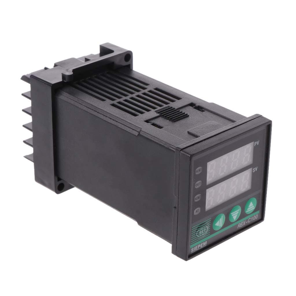GIMEVARPID Digital Temperature Controller REX-C100 0 To 400°C K Type Input SSR Output