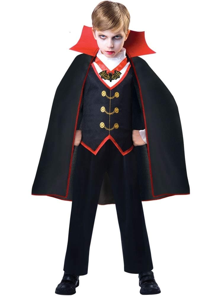 amscan Kidds Count Dracula Cape and Shirt