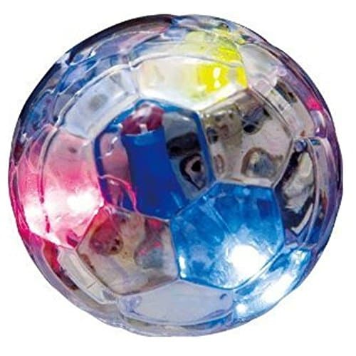 LED Motion Activated Cat Ball Flash Light Toy Fun Form Exercise