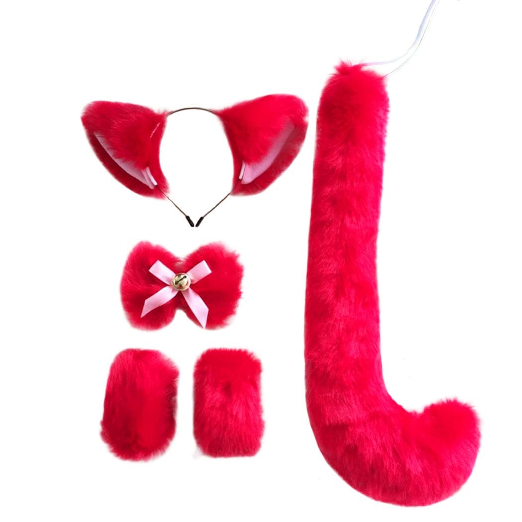 FORLADY One/Three/Four/Five-Piece Suit Fox Set Suit Cat Suit Rabbit Suit Animation Surrounding Role-Playing Accessories Maid Accessories Role-Playing Anime Fox Tail Suit