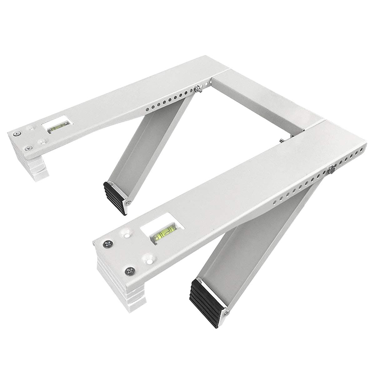 Qualward Air Conditioner Bracket Window AC Support Brackets - Heavy Duty with 2 Arms, Up to 180 lbs for 12000 to 24000 BTU AC Units- Fits Single Or Double Hung Windows