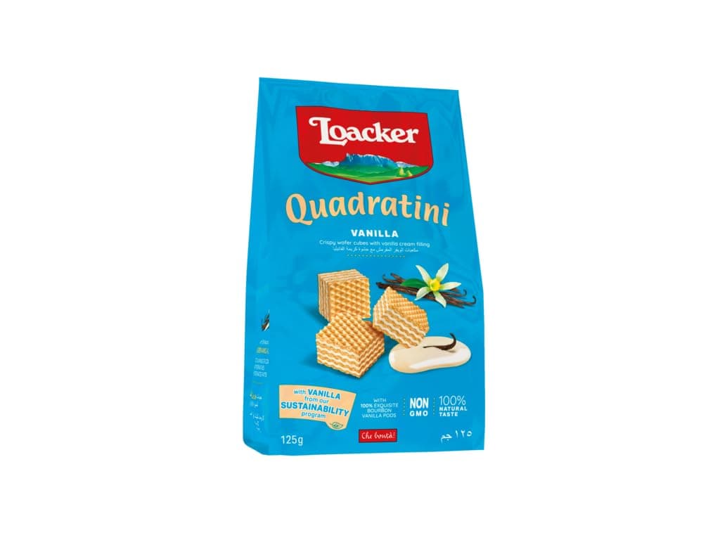 Loacker Vanilla Quadratini 125 g