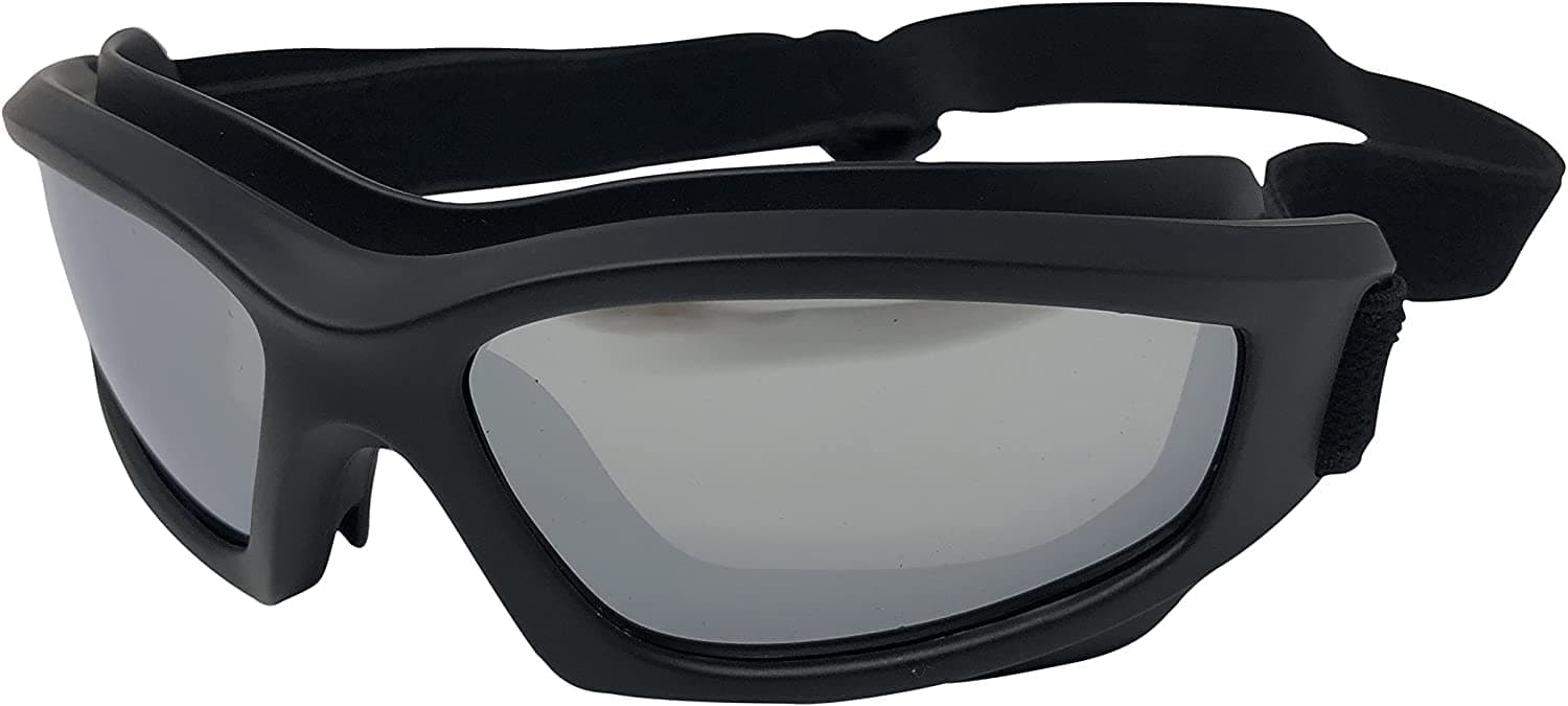 Mirrored Motorcycle Goggles