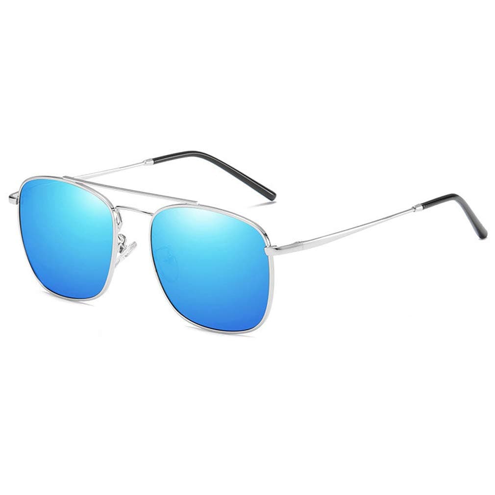 55 mm Square Polarized Sunglasses for Men
