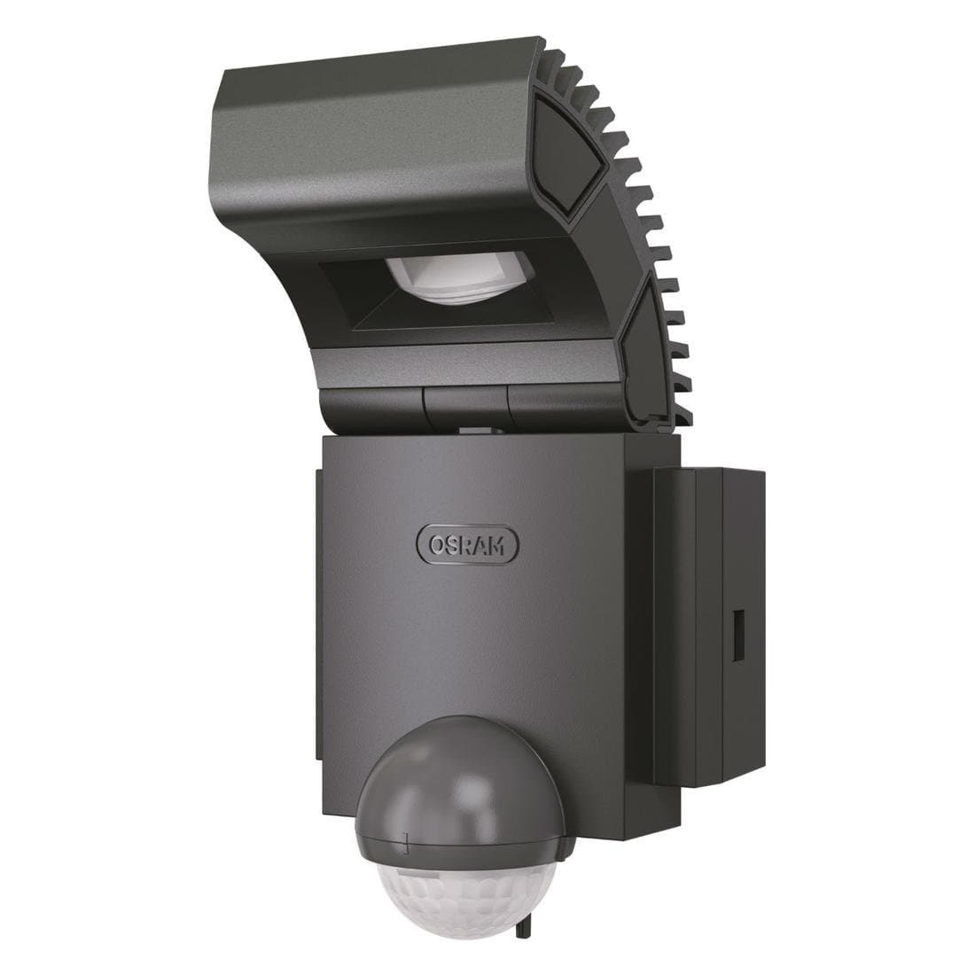 Osram Noxlite outdoor LED Spot Light with Motion Sensor and Twilight Sensor/8 W, 3000 K - Warm White, Anthracite Grey [Energy Class G]