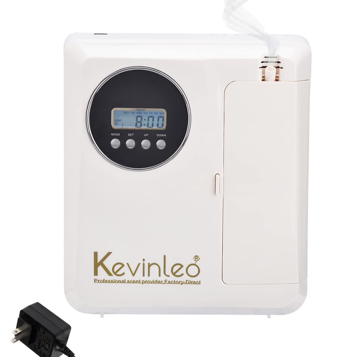 Kevinleo Essential Oil Diffuser for 800-1,100 sq.ft,Waterless,Flexible Work Time,Last-Long,2 Years Warranty,Scent Air Machine Hotel Office Commercial