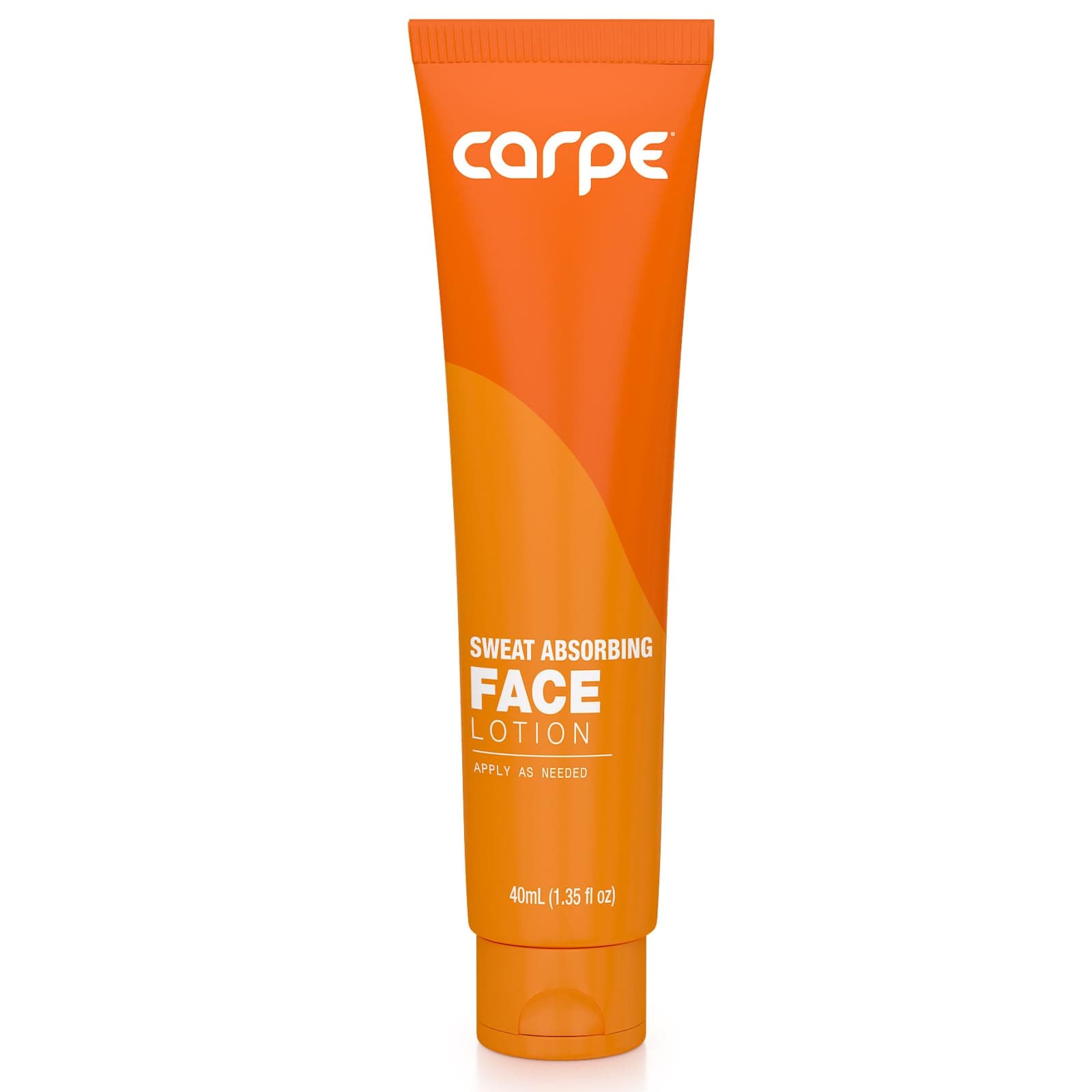 Carpe No-Sweat Face - 40 ml - Helps Keep Forehead and Scalp Dry - Sweat Absorbing Gelled Lotion - Plus Oily Face Control - With Silica Microspheres and Jojoba Esters