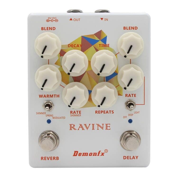 Demonfx RAVINE Reverb Delay Numerous Set Options