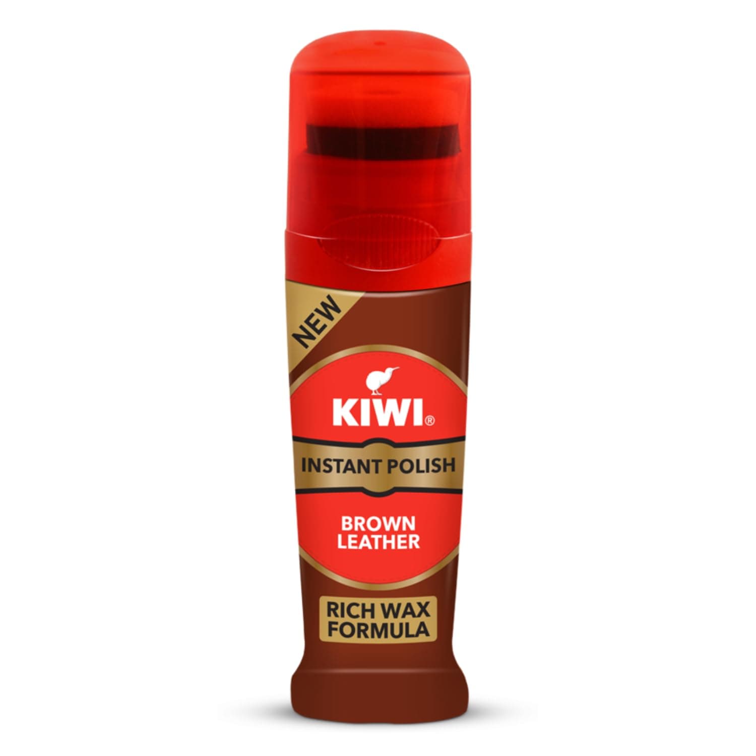 Kiwi Instant Polish - Brown Leather 75ml